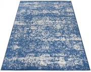 Ciemnogranatowy Dywan Prostokątny Vintage S2-A30