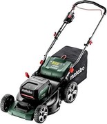 Bezprzewodowa kosiarka Metabo RM 36-18 LTX BL 46 cm, silnik bezszczotkowy, 7 wysokości cięcia, kosz 55 L, samojezdna, 18 V