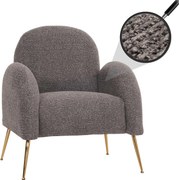 Fotel wypoczynkowy MCW-N69,  ciemnoszary