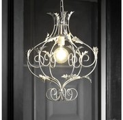 ONLI - Lampa wisząca CONTESSA 1xE27/22W/230V patyna na łańcuchu