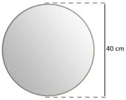 Lustra samoprzylepne bez ramy