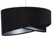 Lampa wisząca GEMSTONE czarna/srebrna BPS KONCEPT