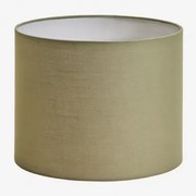 Arlina Abażur Do Lampy Z Tkaniny Salvia Zieleń & Ø30 Cm - ↑25 Cm - Sklum