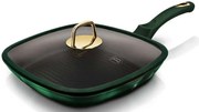 Zielona elegancka patelnia grillowa S5-P97
