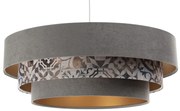 Lampa wisząca TRIO MIX szara/wielokolorowa BPS KONCEPT