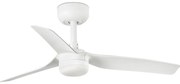 FARO 33820WT-1TW - LED Ściemnialny wentylator MINI PUNT S LED/10W/230V biały śr. 90 cm WT+pilot