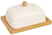 Orion Maselnica porcelanowa bambus WHITELINE, 16,5 x 12,5 cm