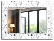 Lustro ścienne dekoracyjne Żurawie i bambusy