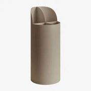 Stojak Na Parasole Ze Stali Nierdzewnej Maurizio Moka Brown - Sklum