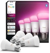 ZESTAW 4x ściemnialnych żarówek LED Philips Hue WACA E27/6W/230V 1000-20000K