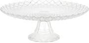 Patera na ciasto, szklana, Ø 28,5 cm