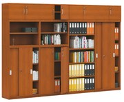 Zestaw szaf MIRELLI, typ D, szafka, czereśnia