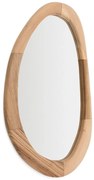 Lustro ścienne z drewnianą ramą 60x107 cm Selem – Kave Home