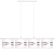 Czteropunktowa abażurowa lampa nad stół - A545 B5-D28