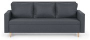 Kanapa sofa 3 osobowa z funkcją spania KEN Szary