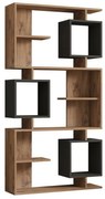 Biblioteczka Icardi Anthracite i Atlantic Pine