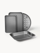 Komplet blach do pieczenia z powłoką zapobiegającą przywieraniu KitchenCraft, 4 elem.