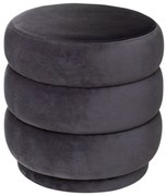 Pufa welurowa SINAN, Ø 40 cm