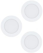 Eglo 98631 - ZESTAW 3x opraw sufitowych LED FUEVA 3xLED/5W/230V