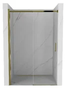 Mexen Omega drzwi prysznicowe rozsuwane 100 cm, transparent, złote - 825-100-000-50-00