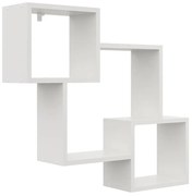 Biała Skandynawska Półka Wisząca G3-D85