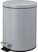 Kosz na śmieci NONI metalowy z pokrywą, 5 l