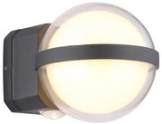 Globo 34157 - LED Kinkiet zewnętrzny ILLI LED/12W/230V IP54 czarny