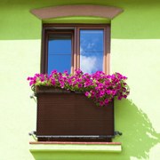 Osłona balkonowa Tress 0,9 x 3 m brązowa PATIO