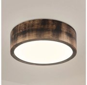 Brilagi - LED lampa sufitowa CARVALHO SMOKEY LED/20W/230V dąb śr. 27,5 cm