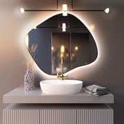 Lustro łazienkowe RUBINO III 80 z oświetleniem LED BALTICA DESIGN