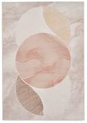 Różowo-kremowy dywan 120x170 cm Creation – Think Rugs
