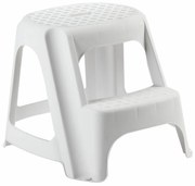 Schodki z tworzywa sztucznego, biały, 55 x 48 x 40 cm