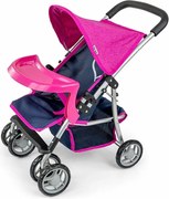 Milly Mally Dziecięcy wózek sportowy dla lalek Kate Prestige, różowy