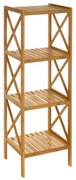 Bambusowy regał łazienkowy 33x119 cm – Casa Selección