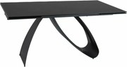 Stół rozkładany DIUNA 160(240)x90 czarny mat SIGNAL