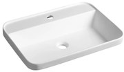 Sapho - Umywalka wpuszczana 55x39 cm ceramika/biała