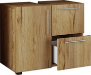 Drewniana szafka łazienkowa z szufladą Flandu