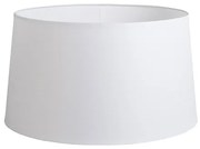 Abażur z lnu biały 45 cm