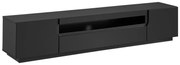 Szafka RTV ESTON 200 czarny mat FURNIVAL