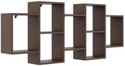 Minimalistyczna Półka Ścienna Wenge G2-T19