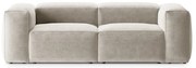 Beżowa sofa 224 cm Bergamo – Cosmopolitan Design