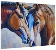Obraz - Zakochane konie (70x50 cm)