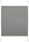 Antracytowa roleta 57x150 cm Plisé Verona Termo – Gardinia