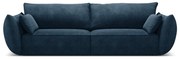 Ciemnoniebieska sofa 208 cm Vanda – Mazzini Sofas