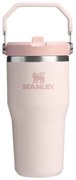 Jasnoróżowy termos ze stali nierdzewnej 600 ml IceFlow™ Flip Straw 2.0 Tumbler Rose Quartz – Stanley