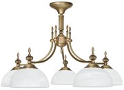 Bogaty złoty żyrandol mosiężny H-S5DKN