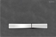 Geberit 115.788.JM.2 - Przycisk spłukujący Sigma50 24,6x16,4 cm, łupkowy/matowy chrom