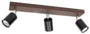 Spot-Light DO2910356 - Lampa sufitowa MANARA 3xGU10/5W/230V sosna