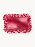 Dzianinowa poszewka na poduszkę z marszczeniami Blaise