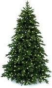 Choinka sztuczna PE Świerk Ekskluzywny 180cm LED300